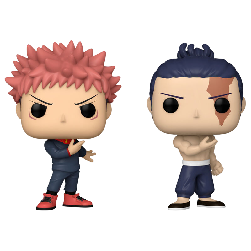 Funko POP! Pack 2 Figuras Jujutsu Kaisen - Yuji Itadori & Aoi Todo