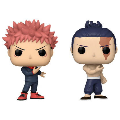 Funko POP! Pack 2 Figuras Jujutsu Kaisen - Yuji Itadori & Aoi Todo