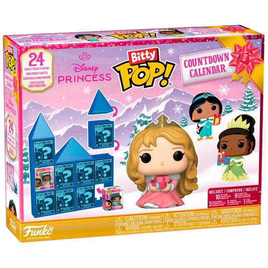 Calendário do Advento Bitty POP Disney - Princesas