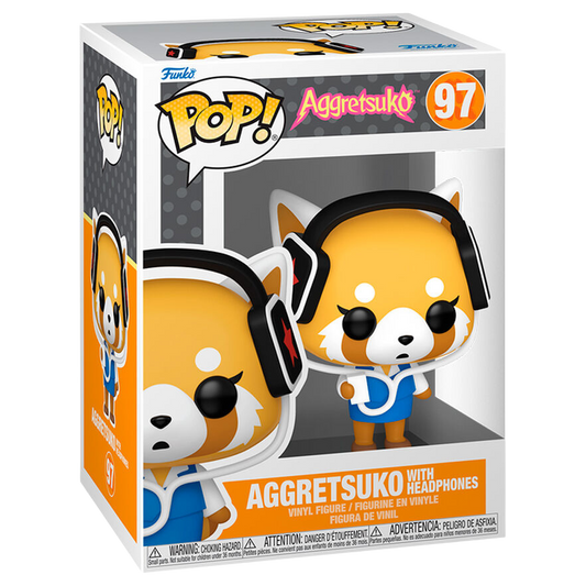 Funko POP! Aggretsuko - Aggretsuko with Headphones