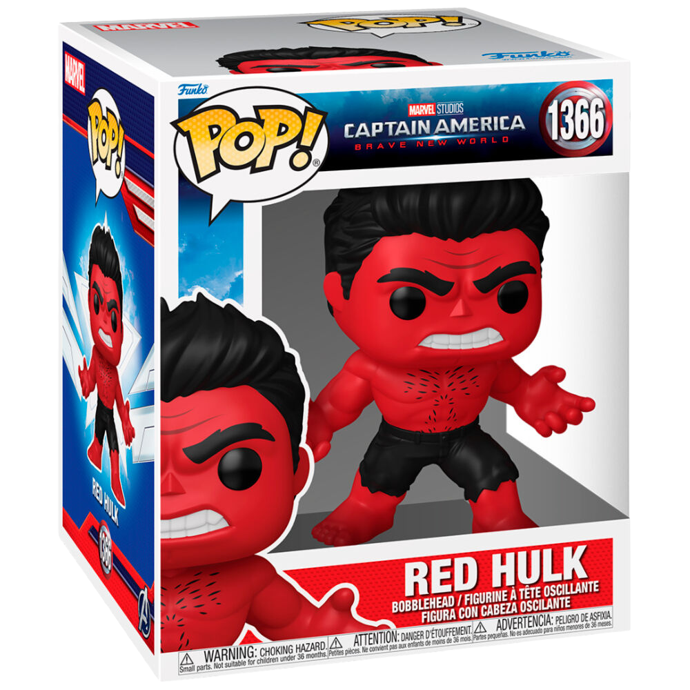 Funko POP! Super Marvel Captain America Brave New World - Red Hulk