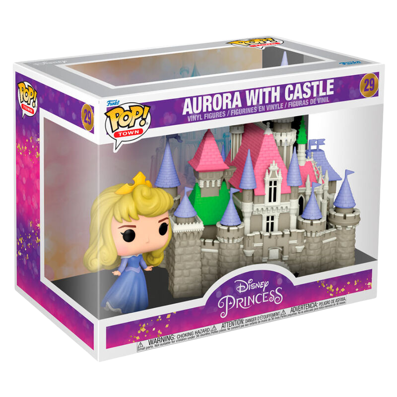 Funko POP! Town Disney Princess - Aurora with Castle