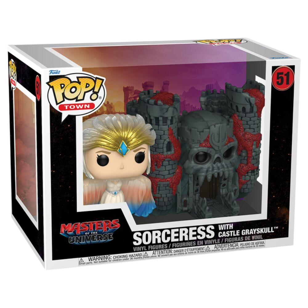Funko POP! Town Masters of the Universe - Sorceress with Castle Grayskull Live Action