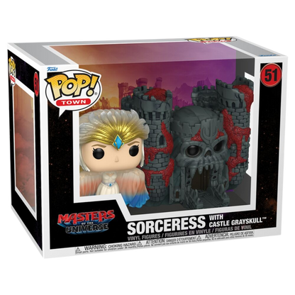 Funko POP! Town Masters of the Universe - Sorceress with Castle Grayskull Live Action