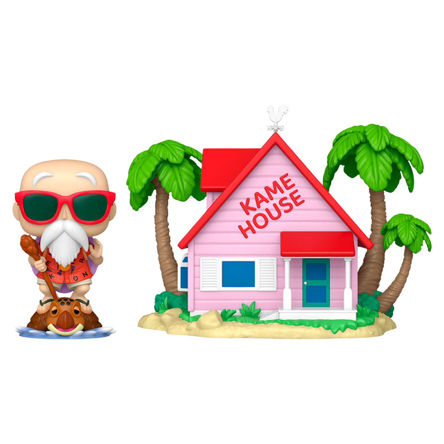 Funko POP! Town Dragon Ball - Master Roshi At Kame House