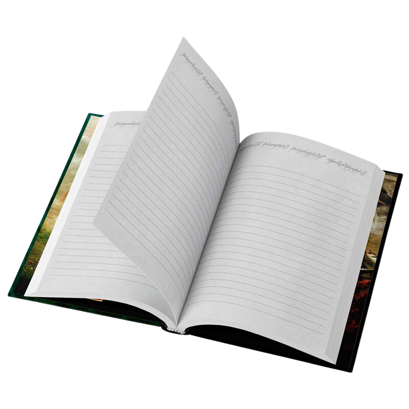 Caderno A5 com Luzes - The Lord of the Rings - One Ring To Rule Them All