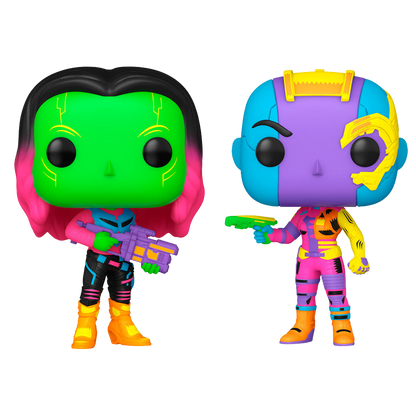 Funko POP! Pack 2 Figuras Marvel Guardians of the Galaxy - Gamora & Nebula *Exclusive*