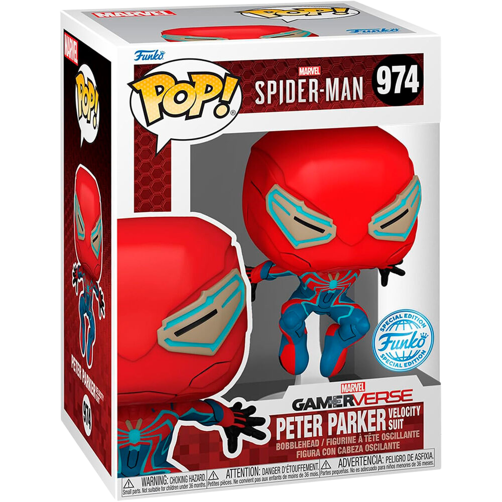 Funko POP! Marvel Spider-Man - Peter Parker *Exclusive*
