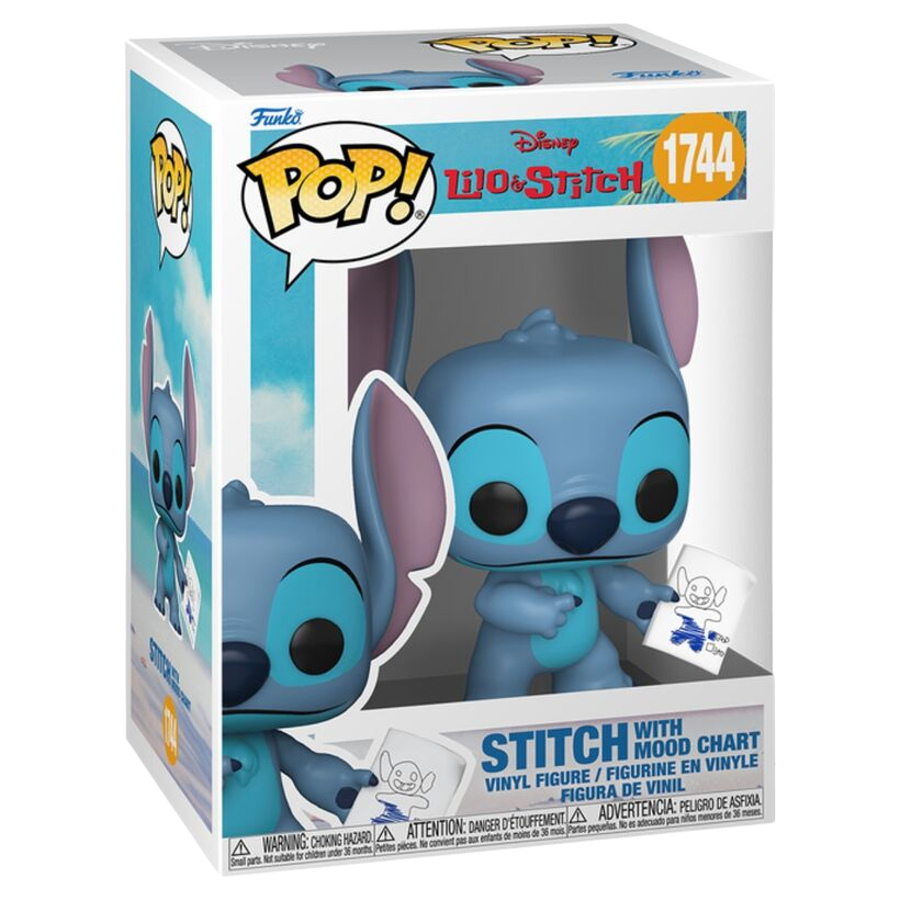 Funko POP! Disney Lilo & Stitch - Stitch with Mood Chart