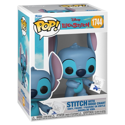 Funko POP! Disney Lilo & Stitch - Stitch with Mood Chart