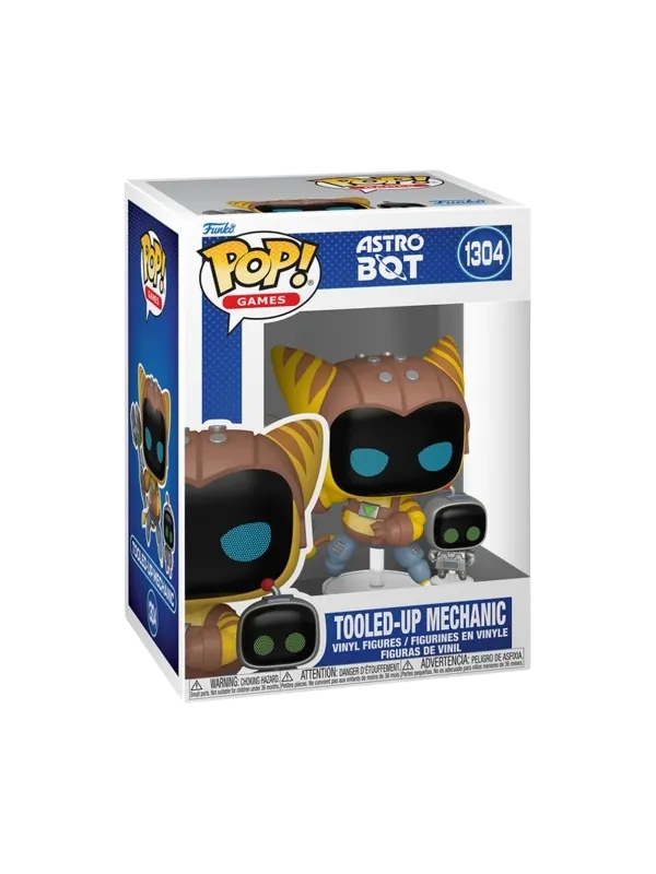 Funko POP! Astro Bot – Tooled-Up Mechanic & Buddy *PRE-ORDER*