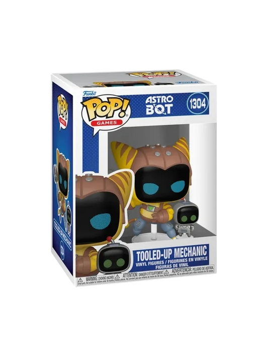 Funko POP! Astro Bot – Tooled-Up Mechanic & Buddy *PRE-ORDER*