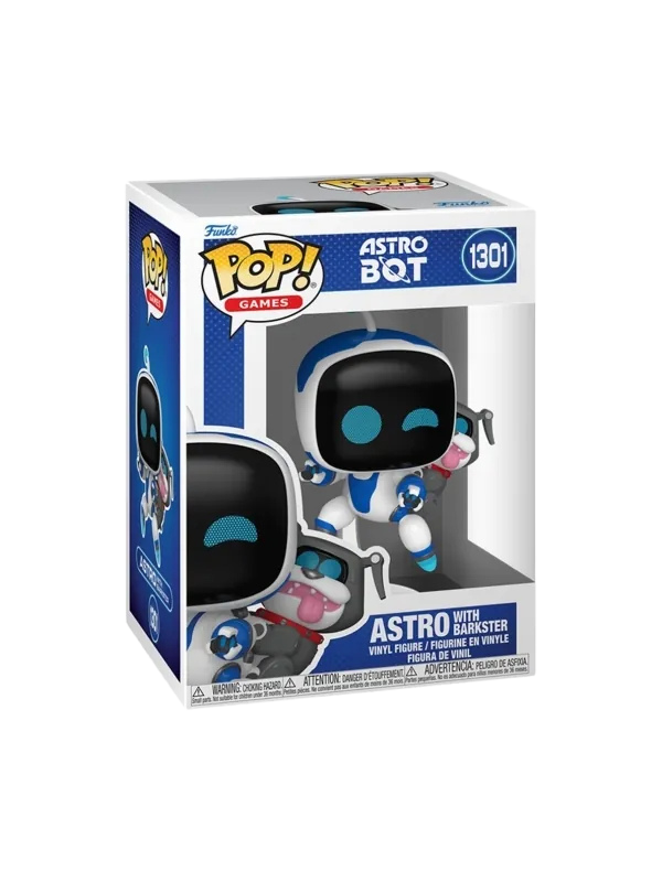 Funko POP! Astro Bot – Astro with Barkster *PRE-ORDER*