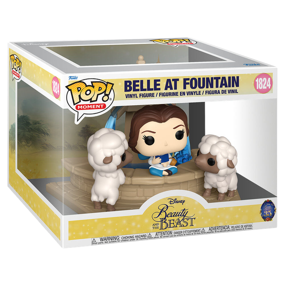 Funko POP! Moment Disney Beauty And The Beast - Belle at Fountain