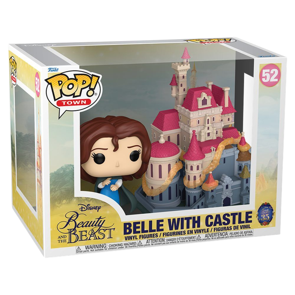 Funko POP! Town Disney Beauty And The Beast - Belle with Castle
