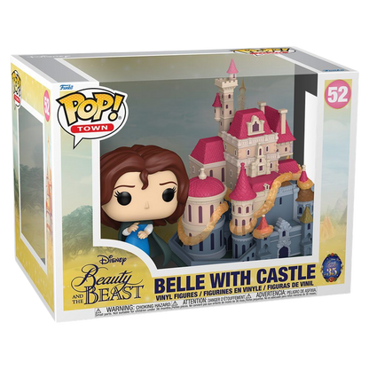 Funko POP! Town Disney Beauty And The Beast - Belle with Castle