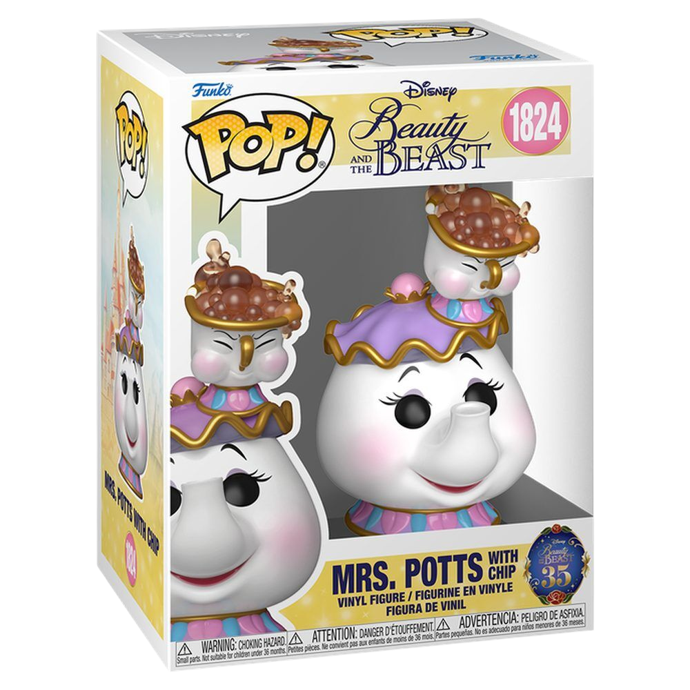 Funko POP! Disney Beauty And The Beast - Mrs. Potts with Chip