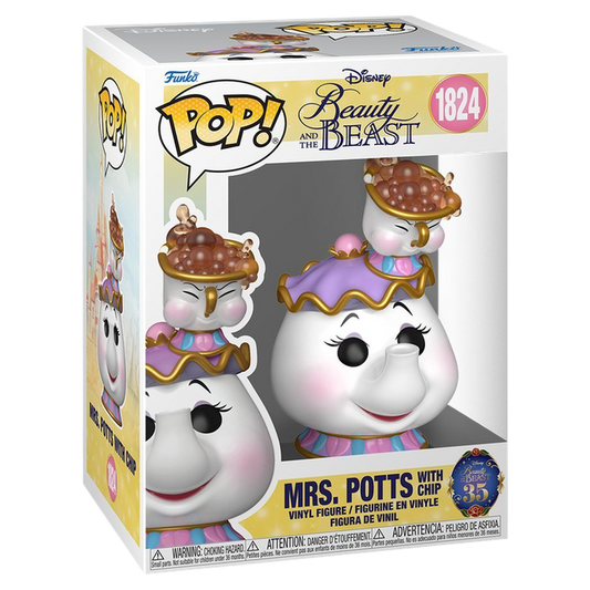Funko POP! Disney Beauty And The Beast - Mrs. Potts with Chip