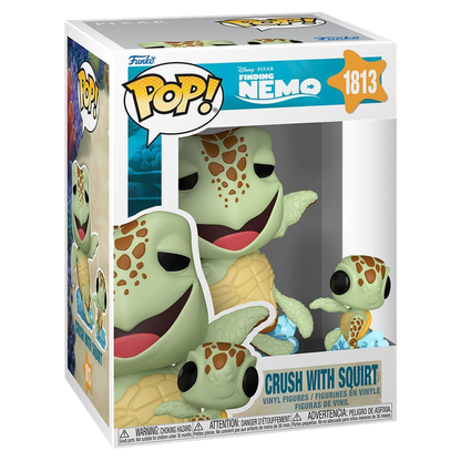 Funko POP! Disney Finding Nemo - Crush with Squirt