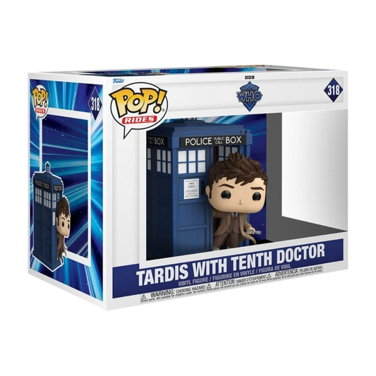 Funko POP! Rides Deluxe Doctor Who - Tardis with Tenth Doctor