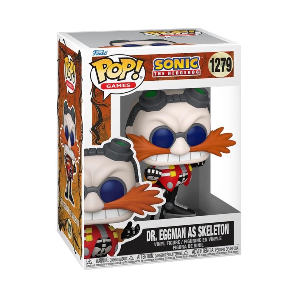 Funko POP! Sonic The Hedgehog - Dr. Eggman as Skeleton *PRE-ORDER*