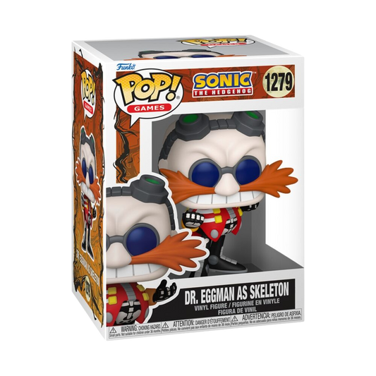 Funko POP! Sonic The Hedgehog - Dr. Eggman as Skeleton *PRE-ORDER*