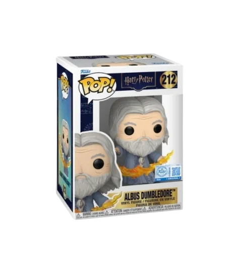 Funko POP! Premium Harry Potter - Albus Dumbledore (Flames)