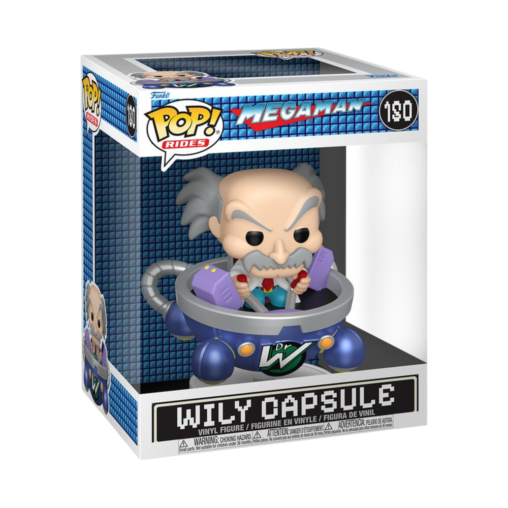 Funko POP! Rides Deluxe Mega Man - Dr. Wily in Wily Capsule *PRE-ORDER*
