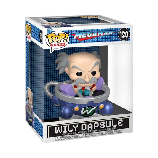 Funko POP! Rides Deluxe Mega Man - Dr. Wily in Wily Capsule *PRE-ORDER*