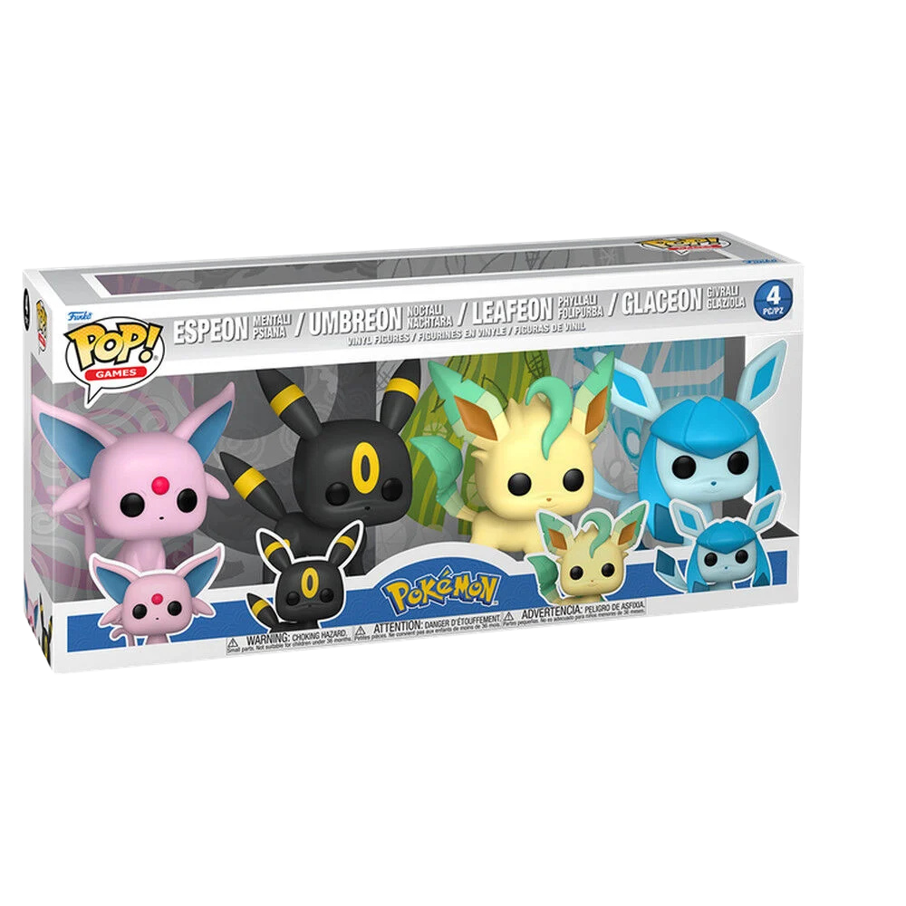 Funko POP! Pack 4 - Pokemon