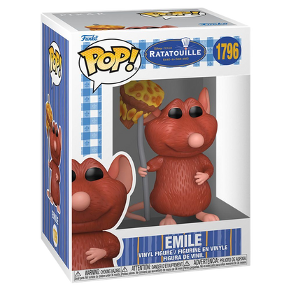 Funko POP! Disney Ratatouille - Emile with Mushroom