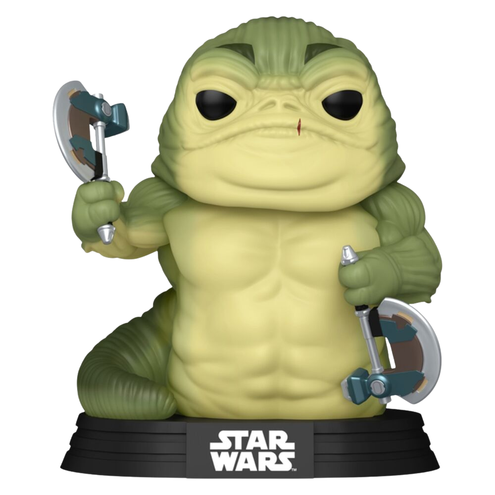 Funko POP! Star Wars: The Mandalorian & Grogu – Rotta the Hutt GITD