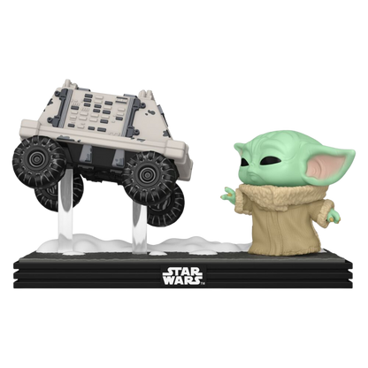Funko POP! Moments Star Wars: The Mandalorian & Grogu – Grogu with Polar Mouse Droid