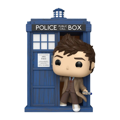 Funko POP! Rides Deluxe Doctor Who - Tardis with Tenth Doctor