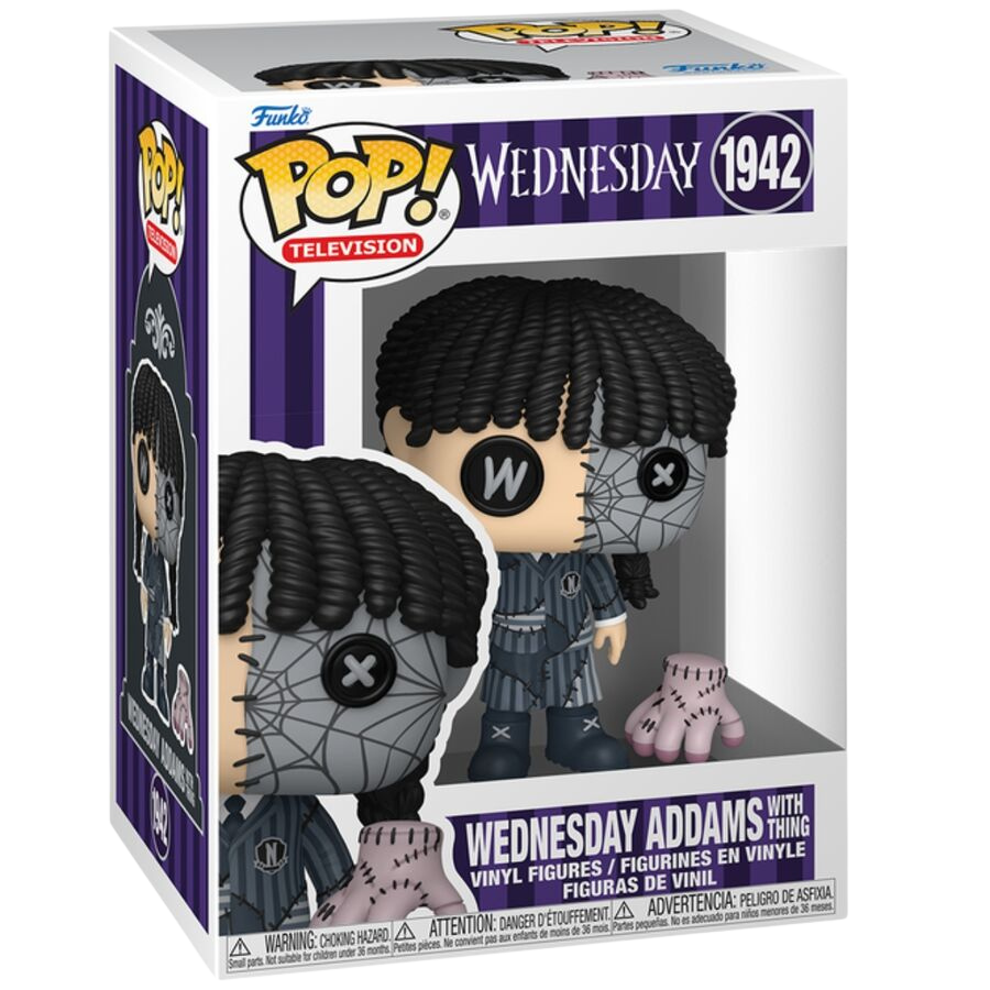 Funko POP! Wednesday - Wednesday Addams with Thing *PRE-ORDER*