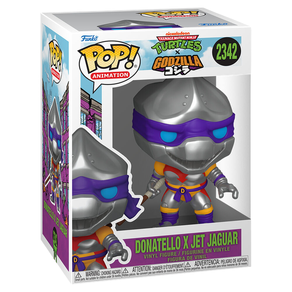 Funko POP! Teenage Mutant Ninja Turtles x Godzilla - Donatello x Jet Jaguar *PRE-ORDER*