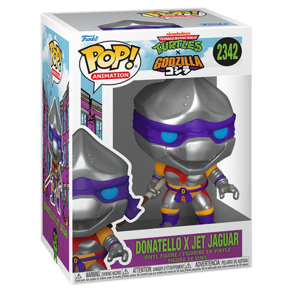 Funko POP! Teenage Mutant Ninja Turtles x Godzilla - Donatello x Jet Jaguar *PRE-ORDER*