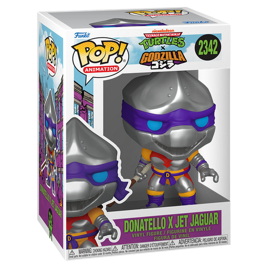 Funko POP! Teenage Mutant Ninja Turtles x Godzilla - Donatello x Jet Jaguar *PRE-ORDER*