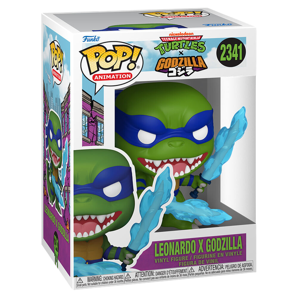 Funko POP! Teenage Mutant Ninja Turtles x Godzilla - Leonardo X Godzilla *PRE-ORDER*