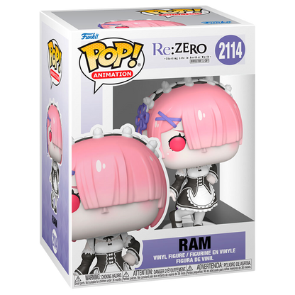 Funko POP! Re:Zero Starting Life in Another World - Ram *PRE-ORDER*