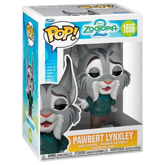 Funko POP! Disney Zootopia 2 - Pawbert Lynxley *PRE-ORDER*