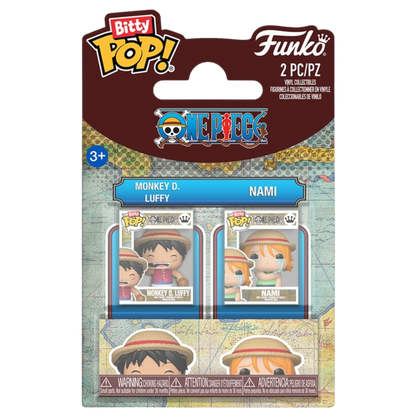 Bitty POP! Pack 2 Figuras One Piece - Luffy & Nami *PRE-ORDER*