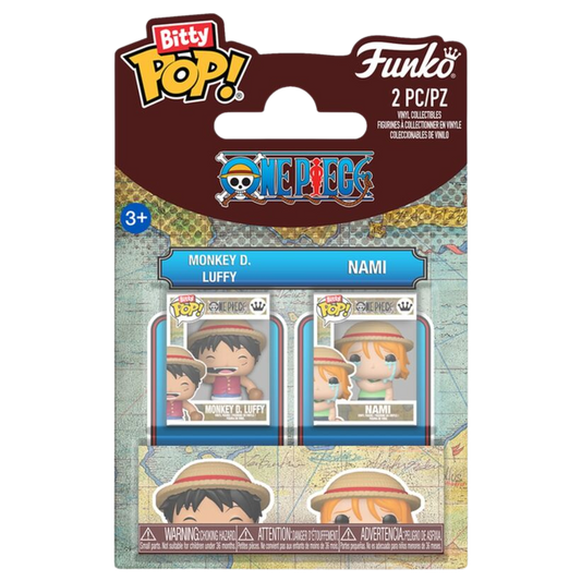Bitty POP! Pack 2 Figuras One Piece - Luffy & Nami *PRE-ORDER*