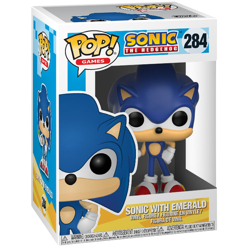 Funko POP! Sonic - Sonic with Emerald