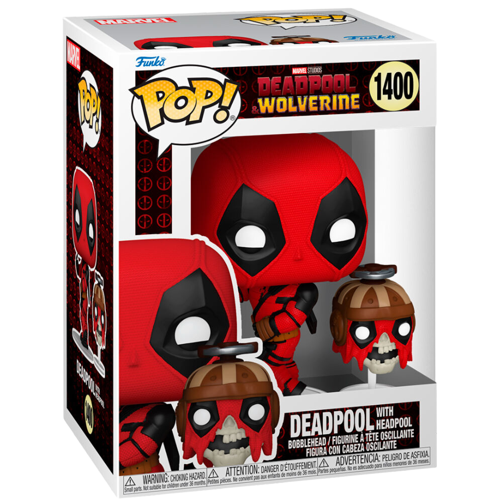 Funko POP! Marvel Deadpool & Wolverine - Deadpool with Headpool