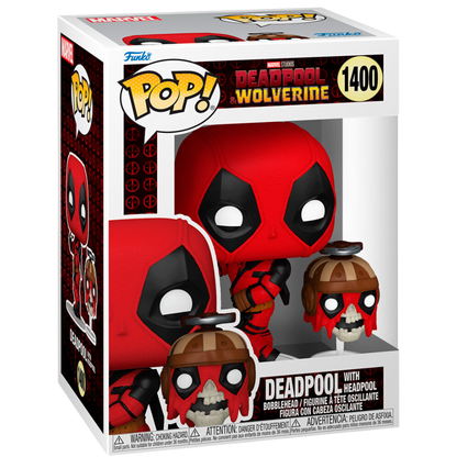 Funko POP! Marvel Deadpool & Wolverine - Deadpool with Headpool