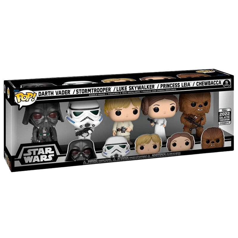 Funko POP! Pack 5 Figuras Star Wars Classics *Exclusive*