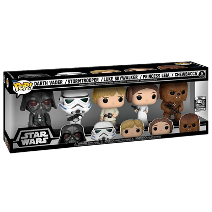 Funko POP! Pack 5 Figuras Star Wars Classics *Exclusive*