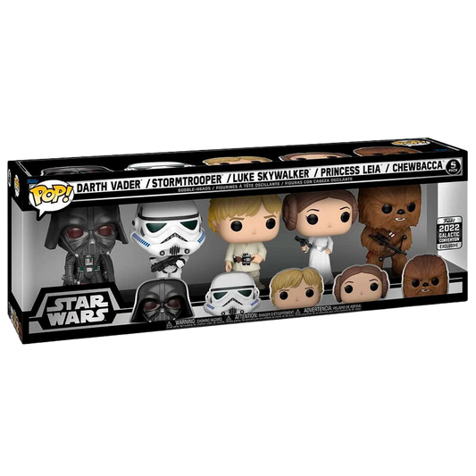Funko POP! Pack 5 Figuras Star Wars Classics *Exclusive*