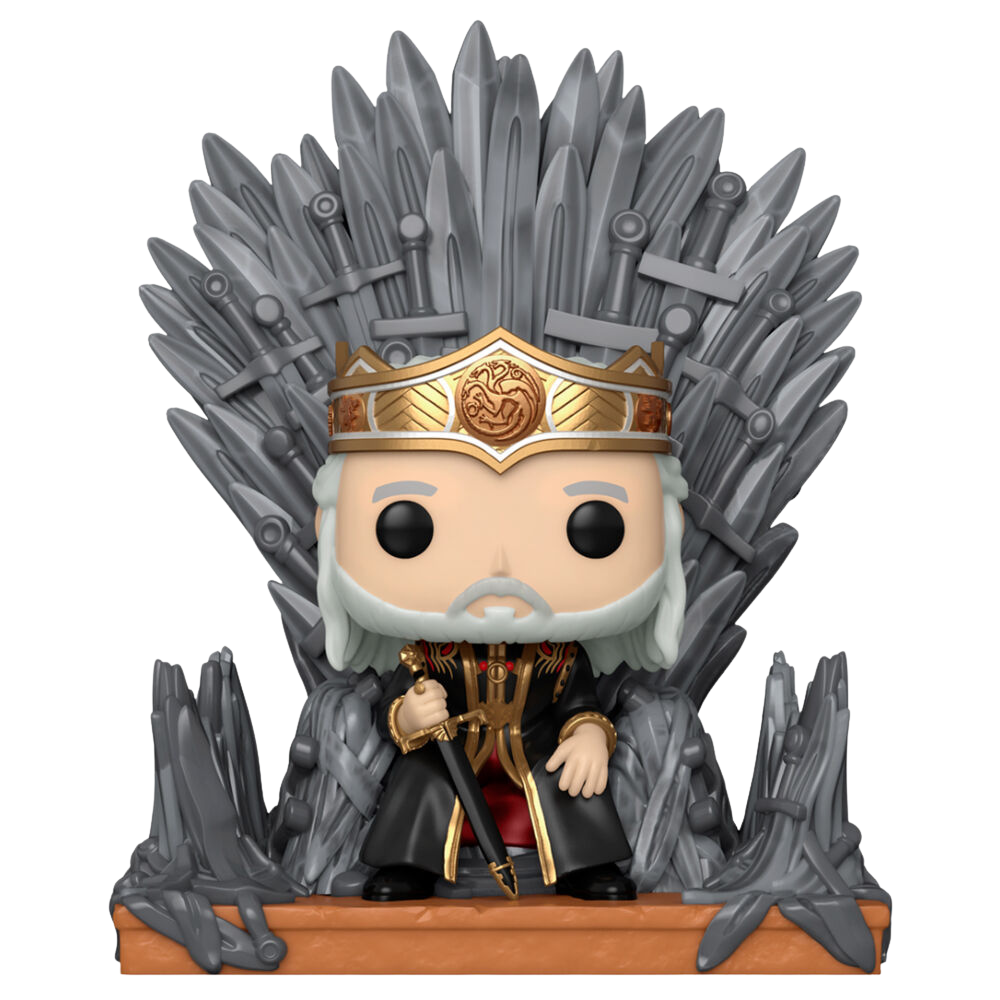Funko POP! Deluxe House of the Dragon - Viserys on the Iron Throne